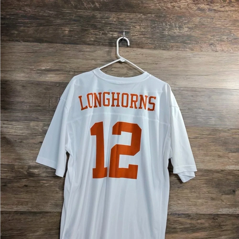 Texas Longhorns White and Orange Men's Jersey - Picture 4 of 8